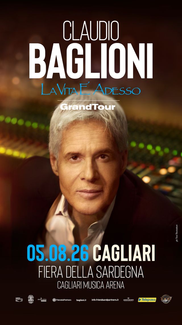 Claudio Baglioni Cagliari